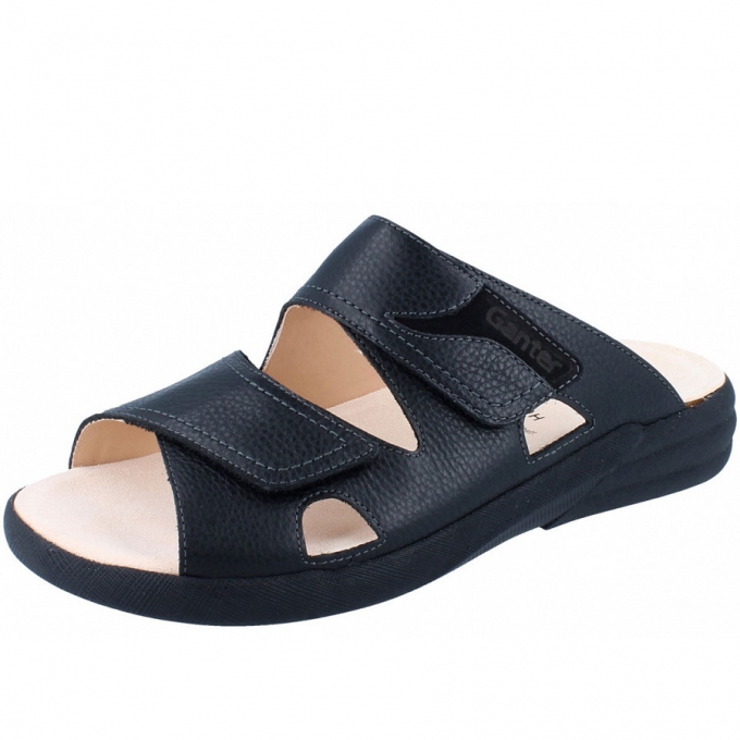 Ganter Herren Pantoletten In Schwarz