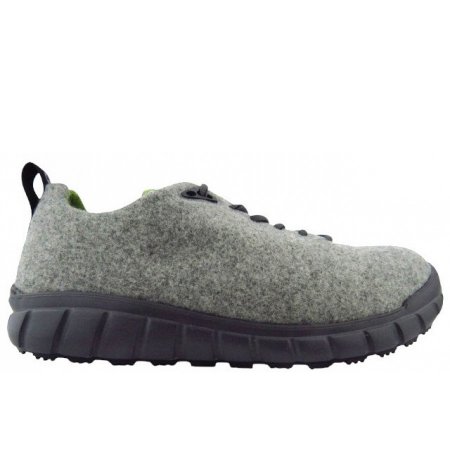 Ganter Damen Evo Damen Graphit Kiwi Sportlicher Schnürer In Graphit / Kiwi