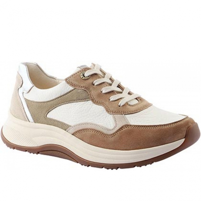 Ganter Damen Bequeme Schnürer In Beige
