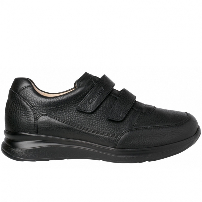 Ganter Herren Kletthalbschuh In Schwarz