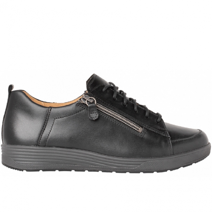 Ganter Damen Schnürhalbschuh In Schwarz