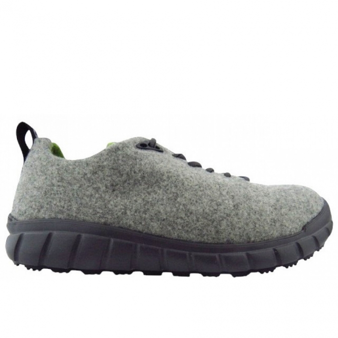 Ganter Damen Evo Damen Graphit Kiwi Sportlicher Schnürer In Graphit / Kiwi