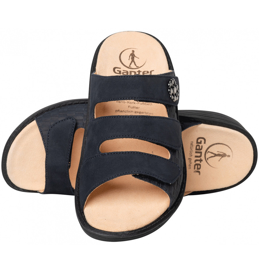 Ganter Damen Pantoletten In Navy