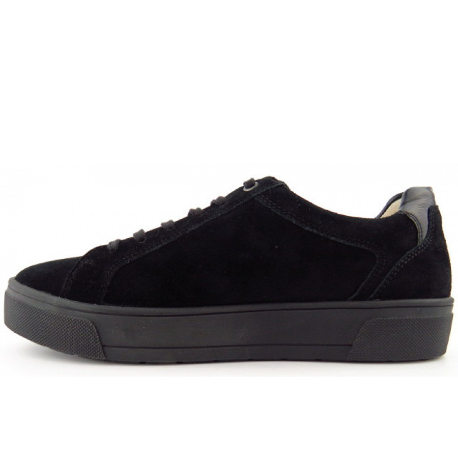 Ganter Damen Helena Sportlicher Schnürer In Schwarz