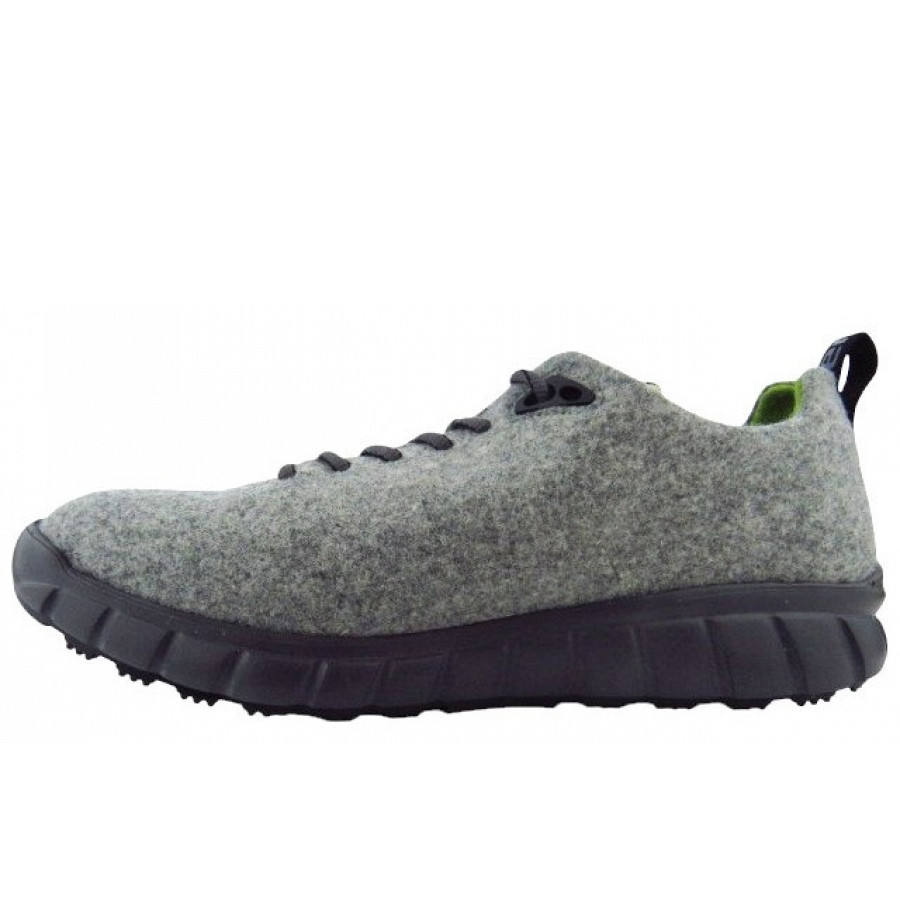 Ganter Damen Evo Damen Graphit Kiwi Sportlicher Schnürer In Graphit / Kiwi