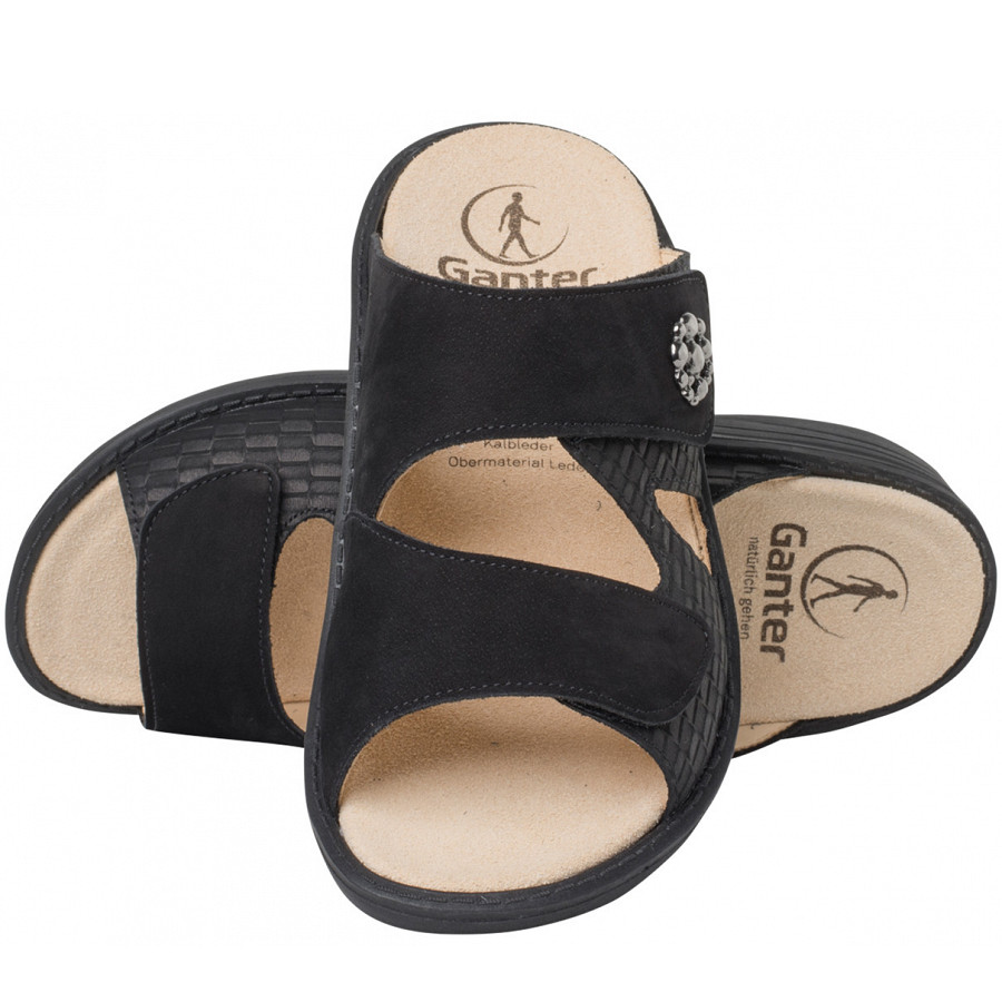 Ganter Damen Pantoletten In Schwarz