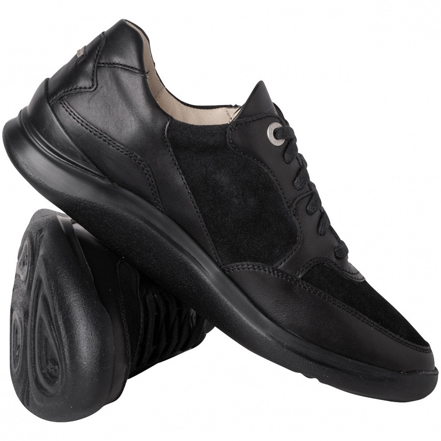 Ganter Damen Schnürer In Schwarz