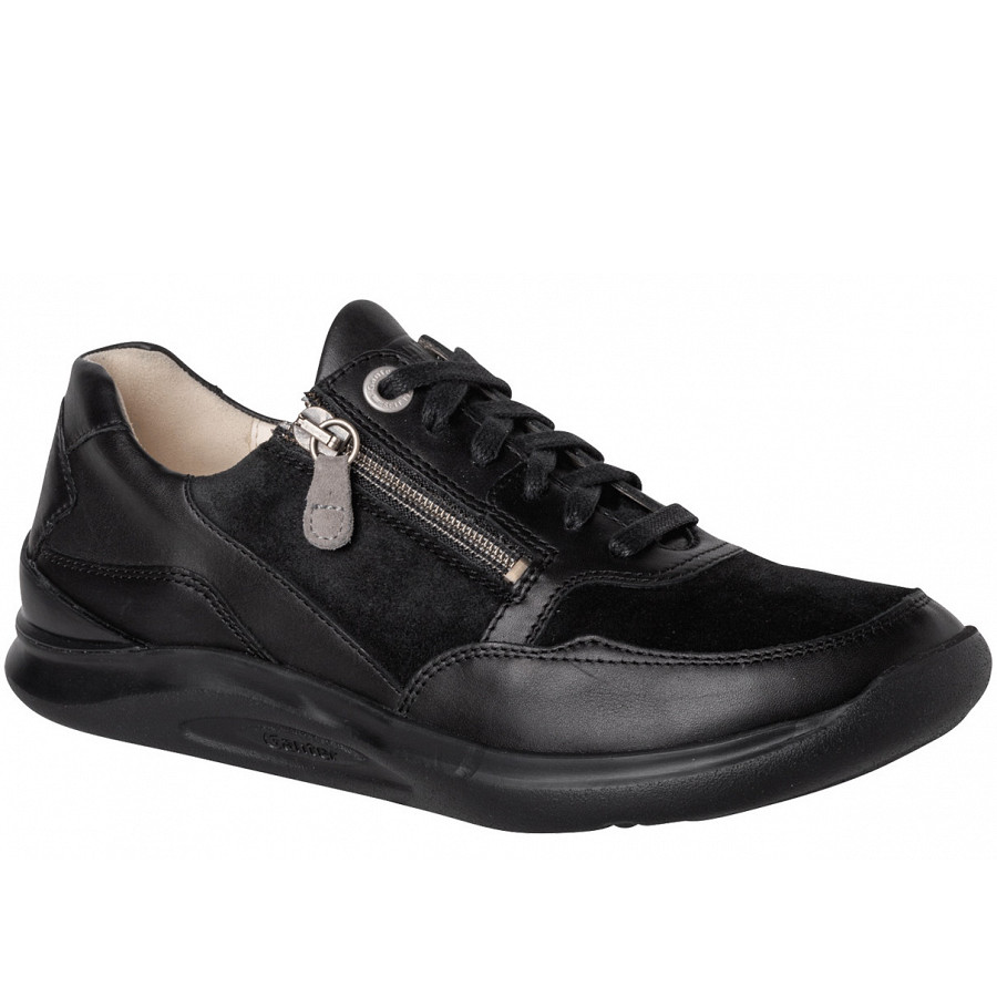 Ganter Damen Schnürer In Schwarz