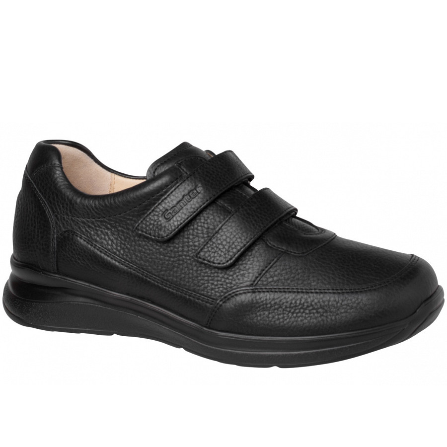 Ganter Herren Kletthalbschuh In Schwarz
