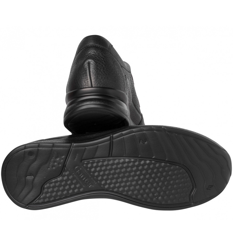 Ganter Herren Kletthalbschuh In Schwarz