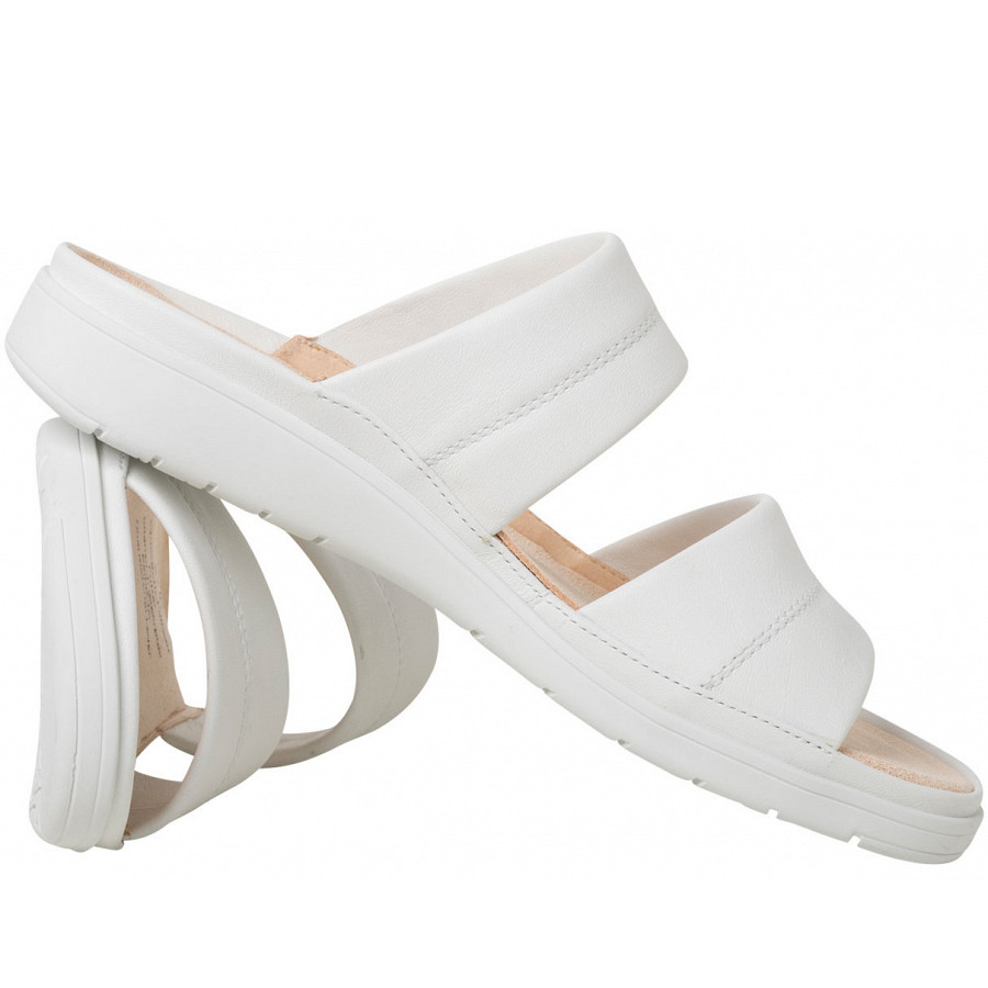 Ganter Damen Evi Pantoletten In Milk