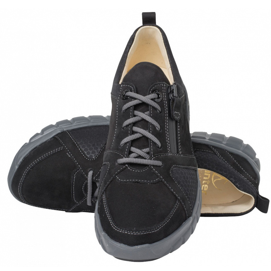 Ganter Damen Schnürhalbschuh In Schwarz