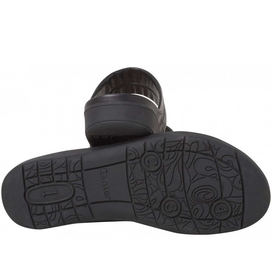 Ganter Damen Evi Pantoletten In Schwarz