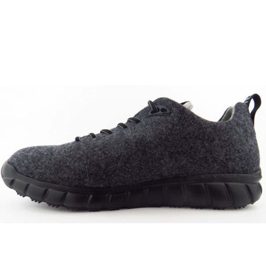 Ganter Herren Evo Merino Anthrazit Sportlicher Schnürer In Anthrazit / Graphit