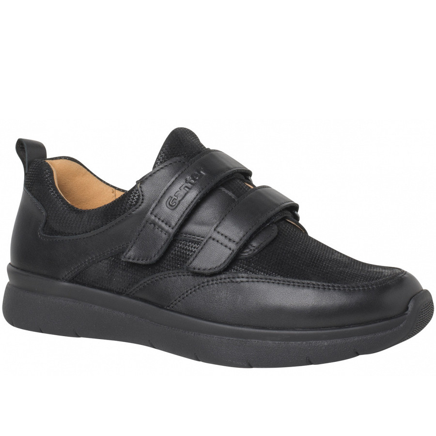 Ganter Damen Kira Kletthalbschuh In Schwarz