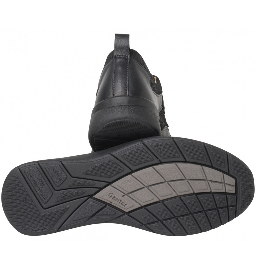 Ganter Damen Kira Kletthalbschuh In Schwarz